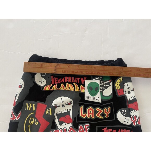 Lazer Heaven Unique LazyAf Mega Breath Alien Horror Mini Skirt Size Small‎ - Picture 3 of 7